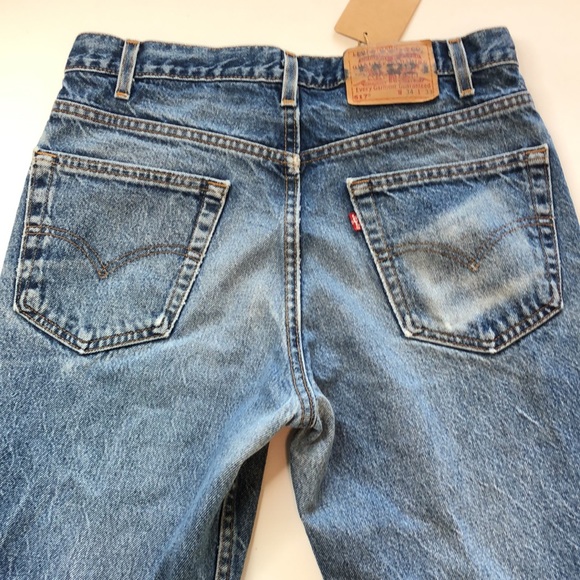 Vintage Levi's 517 Bootcut Made in USA Well Worn 34x33 - Picture 8 of 14